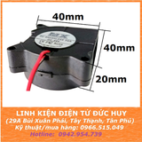 QUẠT SÒ LÀM MÁT, TẢN NHIỆT 4020, 24VDC, KÍCH THƯỚC 40 X 40 X 20MM