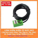 Cảm biến kim loại SN04 NPN, NO, 5~30VDC
