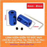 Khớp nối trục, nối cứng cố định 4mm, 8mm