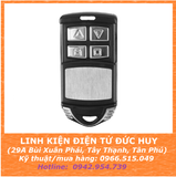 ĐIỀU KHIỂN TỪ XA, REMOTE SAO CHÉP, HỌC LỆNH 4 NÚT, TẦN SỐ 433MHZ,
