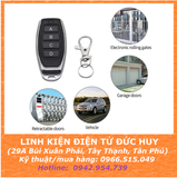 REMOTE ĐIỀU KHIỂN TỪ XA 4 NÚT, TẦN SỐ 433MHz