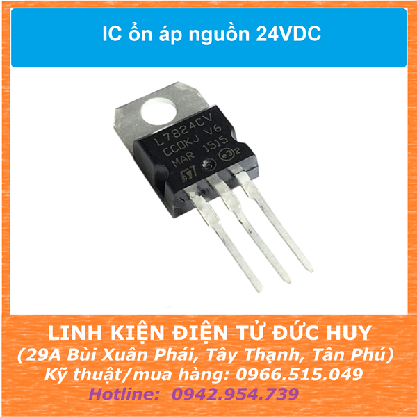IC ổn áp nguồn 24V 7824CV