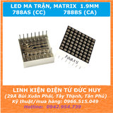 788AS 788BS LED MA TRẬN MATRIX MÀU ĐỎ