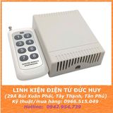 MẠCH ĐIỀU KHIỂN TỪ XA 8 THIẾT BỊ, 8 KÊNH, NGUỒN NUÔI 12V, 24V