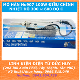 No907H 907H 100w MỎ HÀN THIẾC HÀN CHÌ ĐIỀU CHỈNH ĐƯỢC NHIỆT ĐỘ