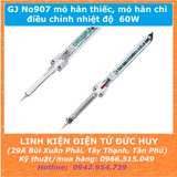 No907 907 60w MỎ HÀN THIẾC HÀN CHÌ ĐIỀU CHỈNH ĐƯỢC NHIỆT ĐỘ