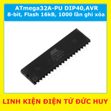ATMEGA32A PU DIP 40 I/P VI ĐIỀU KHIỂN 8BIT