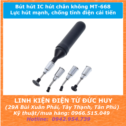 Bút hút IC hút chân không MT-668 Lực hút mạnh, chống tĩnh điện cải tiến