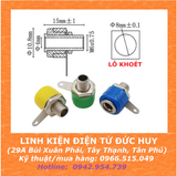 JS910 JACK BẮP CHUỐI CÁI 4MM NHIỀU MÀU SẮC