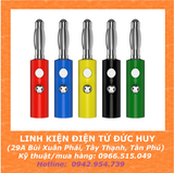 901MR JACK BẮP CHUỐI ĐỰC 4MM NHIỀU MÀU SẮC ( LOẠI THƯỜNG )