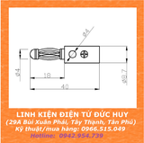 901MR JACK BẮP CHUỐI ĐỰC 4MM NHIỀU MÀU SẮC ( LOẠI THƯỜNG )