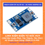 MẠCH GIẢM ÁP HẠ ÁP DC-DC MINI560 PRO 5A, ĐẦU RA FIX  3.3V 5V 12V