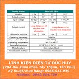MẠCH GIẢM ÁP HẠ ÁP DC-DC MINI560 PRO 5A, ĐẦU RA FIX  3.3V 5V 12V