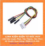 DÂY BUS CHUYỂN XH2.54 SANG ĐẦU DUPONT CÁI 2P - 6P, DÀI 20CM