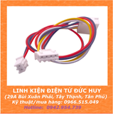 DÂY NỐI BUS XH2.54 2 ĐẦU ĐỰC - CÁI, DÀI 20CM (2P - 6P)