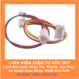 DÂY NỐI BUS XH2.54 2 ĐẦU ĐỰC - CÁI, DÀI 20CM (2P - 6P)