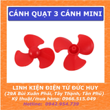 CÁNH QUẠT 3 LÁ MINI 50MM