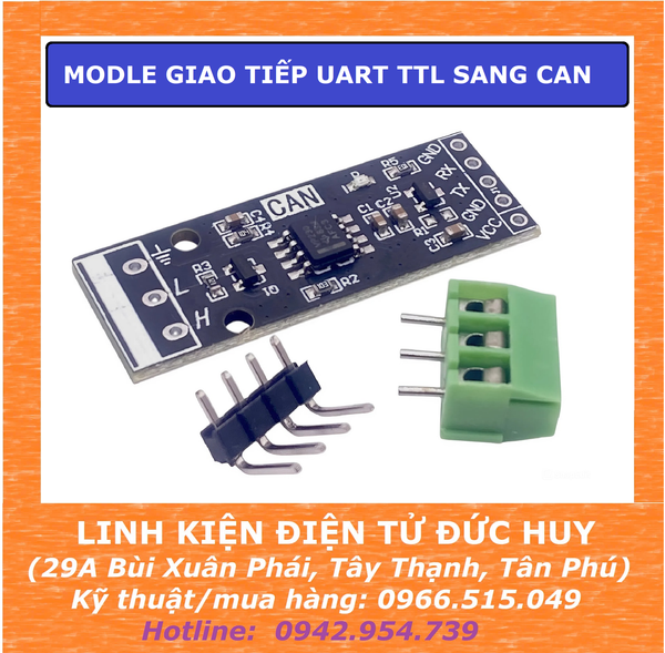 MODULE TRUYỀN THÔNG CANBUS GIAO TIẾP UART TTL