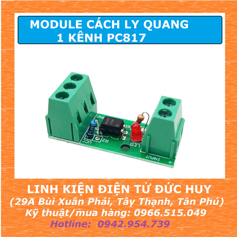MODULE PC817 OPTO CÁCH LY QUANG 1 KÊNH