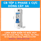 CB KHỐI 1 PHASE 1 CỰC, 6A