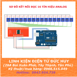 CD4067 CD74HC4067 MẠCH MỞ RỘNG 16 KÊNH TÍN HIỆU ANALOG, DIGITAL