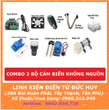 Combo cảm biến Bài Tập Sách Công Nghệ Lớp 8 Cảm Biến Nhiệt Độ, Độ Ẩm, Ánh Sáng