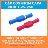 Đầu cos capa, đầu cos dẹp FDD2 MDD2, dây điện 1.5~2.5mm2