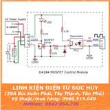 Mạch Công Suất MOSFET AOD4184 Opto Cách Ly 40V 50A