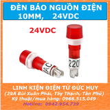 ĐÈN BÁO NGUỒN ĐIỆN, BÁO PHASE 24VDC, 10MM
