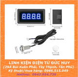 MÀN HÌNH ĐO TỐC ĐỘ ĐỘNG CƠ 8 - 24VDC, 10 ~ 9999RPM