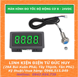 MÀN HÌNH ĐO TỐC ĐỘ ĐỘNG CƠ 8 - 24VDC, 10 ~ 9999RPM