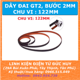 DÂY ĐAI RĂNG GT2, CHU VI 122MM, BẢN RỘNG 6MM