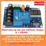XH M604 mạc thông minh sạc pin lithium,acquy 6 - 60V