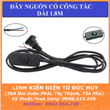 DÂY NGUỒN CÓ CÔNG TẮC, DÀI 1.8M