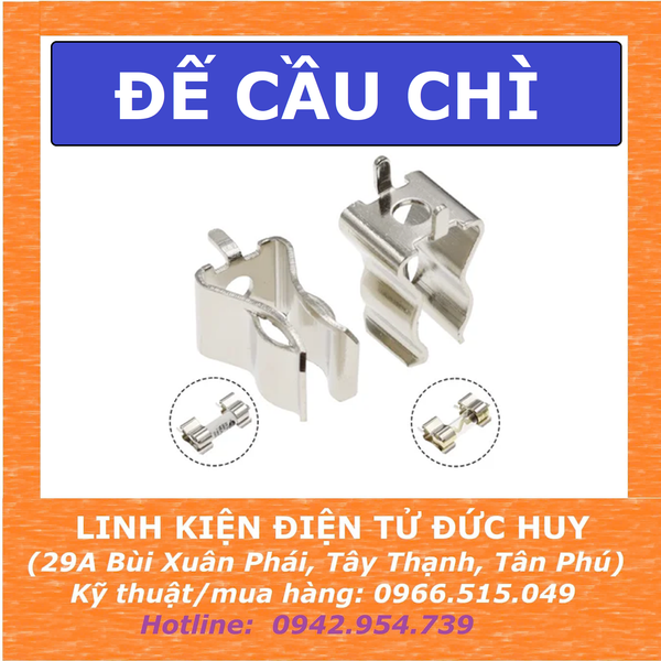 10 ĐẾ CẦU CHÌ HÀN MẠCH PCB 5 x 20mm