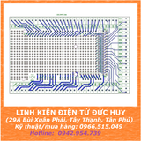 BREAKOUT MẠCH  MỞ RỘNG, ĐẾ RA CHÂN ARDUINO MEGA 2560 DOMINO ( CHƯA HÀN )