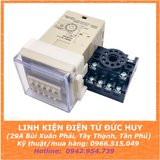 DH48J-11A 24VAC/DC bộ đếm sản phẩm counter 4 số, có chân reset, có chức năng lưu khi mất điện