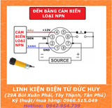 Combo bộ đếm sản phẩm DH48J-8A counter 4 số, 220VAC, kèm cảm biến + gá + dây AC 220V