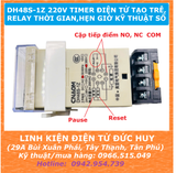 DH48S-1Z 12V 24V 220V timer diện tử có chức năng RESET, PAUSE