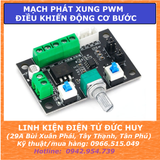 MẠCH PHÁT XUNG PWM ĐIỀU KHIỂN ĐỘNG CƠ BƯỚC