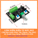 MẠCH PHÁT XUNG PWM ĐIỀU KHIỂN ĐỘNG CƠ BƯỚC