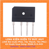D25XB80 DIODE CHỈNH LƯU CẦU DẸP 25A 800V