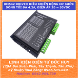 DM542 Driver điều khiển động cơ bước 4.2A, 20 ~ 50VDC