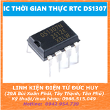 IC DS1307 THỜI GIAN THỰC RTC, DIP 8, GIAO TIẾP I2C (CHẤT LƯỢNG TỐT)