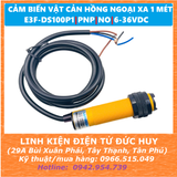 CẢM BIẾN VẬT CẢN HỒNG NGOẠI XA 1M E3F-DS100P1, 6-36VDC, PNP, NO