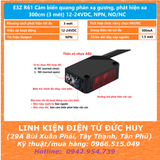 E3Z R61 Cảm biến quang phản xạ gương, phát hiện xa 300cm 3 mét 12-24VDC, NPN, NO/NC