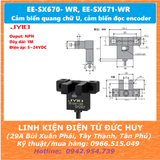 EE-SX670- WR, EE-SX671-WR Cảm biến quang chữ U, cảm biến đọc encoder