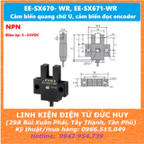 EE-SX670- WR, EE-SX671-WR Cảm biến quang chữ U, cảm biến đọc encoder