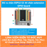 Đế ra chân ESP32 S3 44 chân extension GPIO board (bo màu đen)