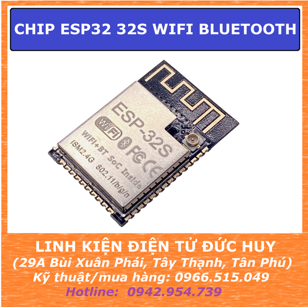 CHIP ESP32 32S WIFI BLUETOOTH
